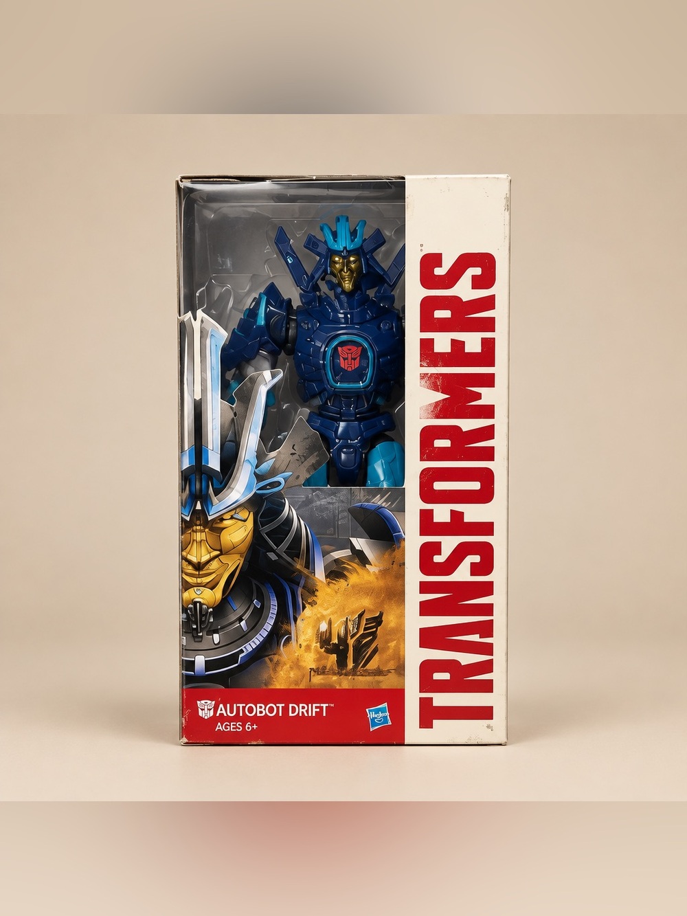 Hasbro Transformers Age of Extinction Autobot Drift 12-inch action figure 12’